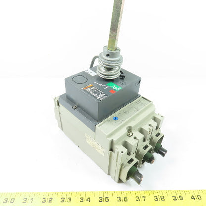 Merlin Gerin NS100N 80A 3-Pole Circuit Breaker W/ Switch Mechanism