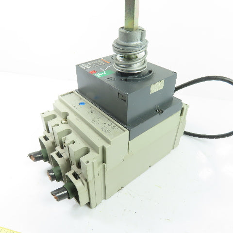 Merlin Gerin NS100N 80A 3-Pole Circuit Breaker W/ Switch Mechanism