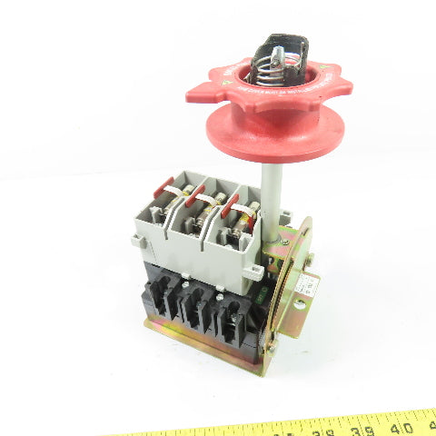 Allen-Bradley 194R-NC030P3 30A Fusible Safety Disconnect Switch 600VAC 250VDC