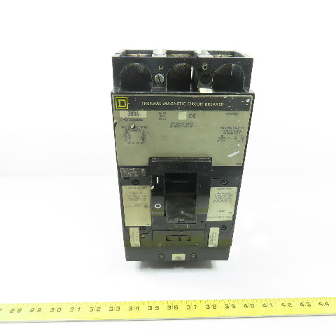 Square D LAL363001595 Thermal-Magnetic Circuit Breaker 300A 600VAC 3-Pole
