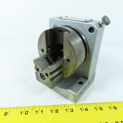 Jandox Michilin Pro MP-350 Manual Rotary Indexing Fixture Dividing Head 80.69mm