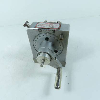 Jandox Michilin Pro MP-350 Manual Rotary Indexing Fixture Dividing Head 80.69mm