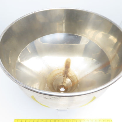 1.48 CU/FT Stainless Steel Conical Material Hopper Cone