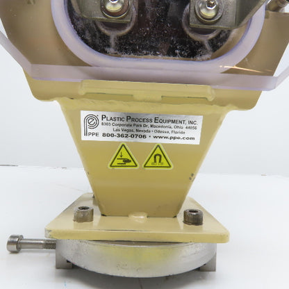 Plastic Process Equipment 0.8 CU/FT Stainless Steel Conical Material Hopper Cone