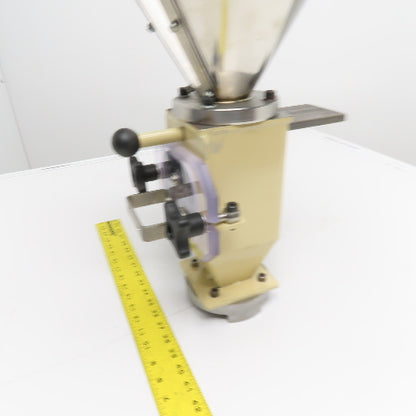 Plastic Process Equipment 0.8 CU/FT Stainless Steel Conical Material Hopper Cone