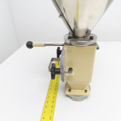 Plastic Process Equipment 0.8 CU/FT Stainless Steel Conical Material Hopper Cone