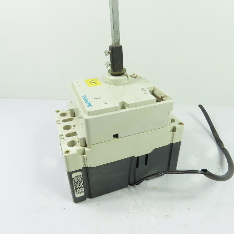 Siemens 3VF3111-6BS31-0AA0 100A 3-Pole Circuit Breaker Panel Operator 600VAC