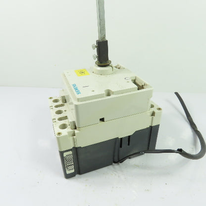 Siemens 3VF3111-6BS31-0AA0 100A 3-Pole Circuit Breaker Panel Operator 600VAC