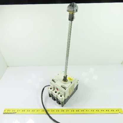 Siemens 3VF3111-6BS31-0AA0 100A 3-Pole Circuit Breaker Panel Operator 600VAC