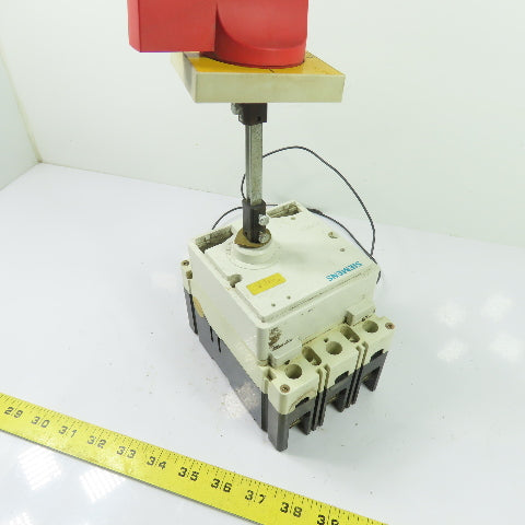 Siemens 3VF3111-6BS31-0AA0 100A 3-Pole Circuit Breaker Panel Operator 600VAC