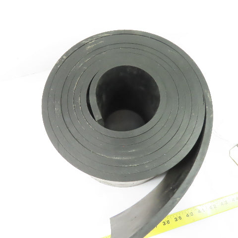 7" Wide Smooth Top Heavy Duty Rubber Belt Roll 15' L 3/8" Thick