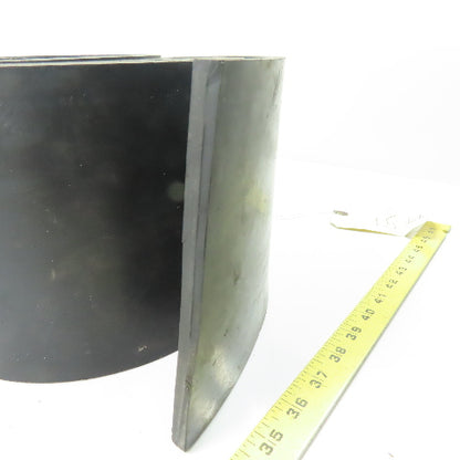 7" Wide Smooth Top Heavy Duty Rubber Belt Roll 15' L 3/8" Thick
