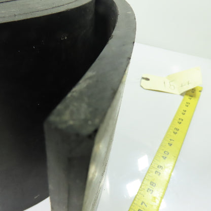 7" Wide Smooth Top Heavy Duty Rubber Belt Roll 15' L 3/8" Thick