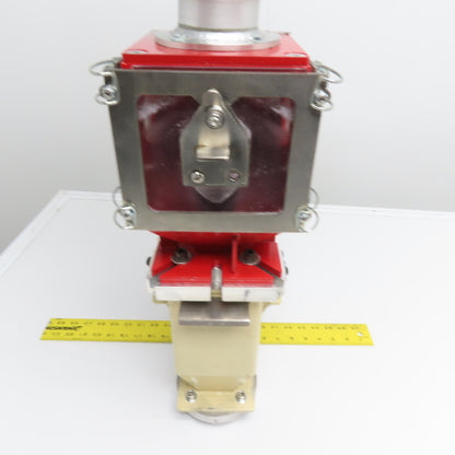 Plastic Process Equipment 1.18 CU/FT Stainless Steel Conical Material Hopper