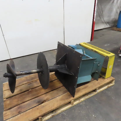 Tank Mixer Agitator Stirrer 7.5HP 3Ph 230/460V 1175RPM 36" Shaft 18" Impeller