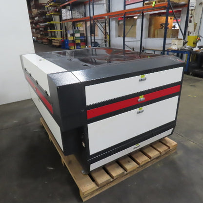 BOSS LASER LS3655 CO2 Laser Engraver Cutter Machine 1Ph 110V 36" x 55" Work Area