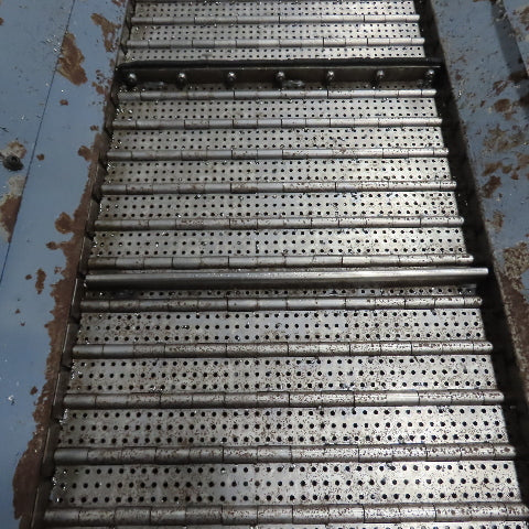 Turbo 5475-8915 Incline Chip Conveyor 1/4HP 3Ph 208-230/460V 51" x 14" Intake