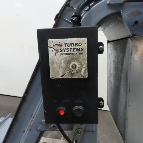 Turbo 5475-8915 Incline Chip Conveyor 1/4HP 3Ph 208-230/460V 51" x 14" Intake
