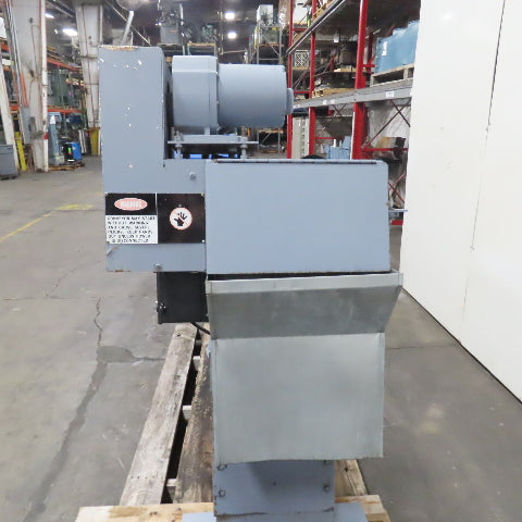 Turbo 5475-8915 Incline Chip Conveyor 1/4HP 3Ph 208-230/460V 51" x 14" Intake