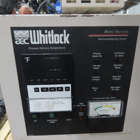 Whitlock WD-25FR Mini Dehumidifying Desiccant Air Dryer 460V 3Ph Tested