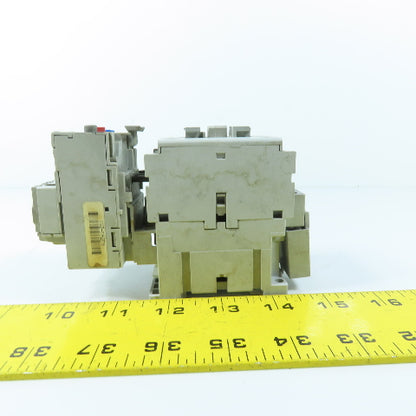 Allen-Bradley 100-C23*10 Contactor 120VAC Coil with 193-EA2FB 3.7-12A Trip