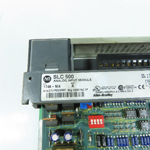 Allen-Bradley 1746-NI4 SLC 500 Analog Input Module 4-Channel Ser A