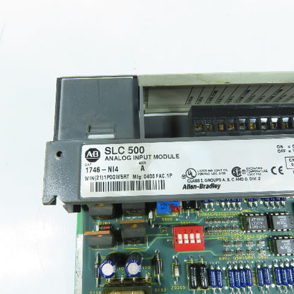 Allen-Bradley 1746-NI4 SLC 500 Analog Input Module 4-Channel Ser A