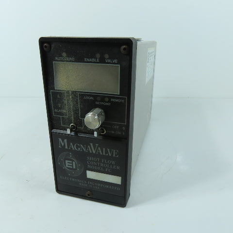 Electronics Incorporated Model FC MagnaValve Shot Flow Controller