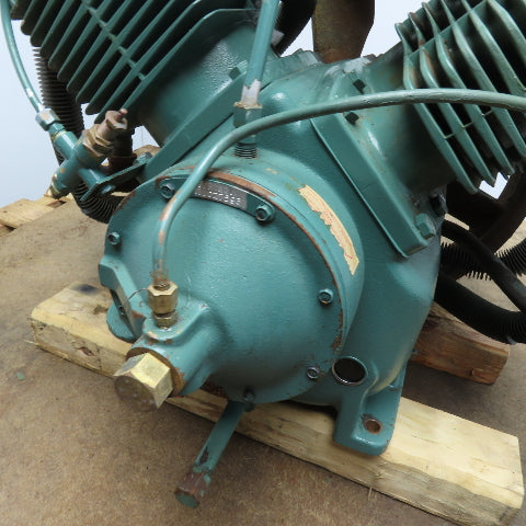 Heavy Duty Two Stage V-Twin Air Compressor Pump Head