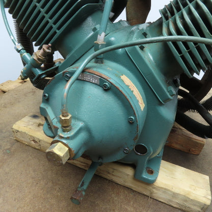 Heavy Duty Two Stage V-Twin Air Compressor Pump Head