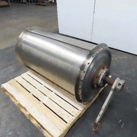 Ceramic Magnet Magnetic Drum Separator 44" Wide x 24" OD