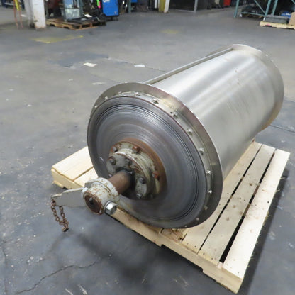 Ceramic Magnet Magnetic Drum Separator 44" Wide x 24" OD