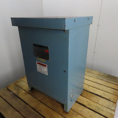 MagneTek Jefferson 223-3214 45 KVA Transformer 480V Pri 208Y/120V Sec 3Ph