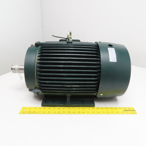 Toshiba 0058XDSB41A-P 5HP 3.7kW Electric Motor 460V 3Ph 870RPM 254T Frame