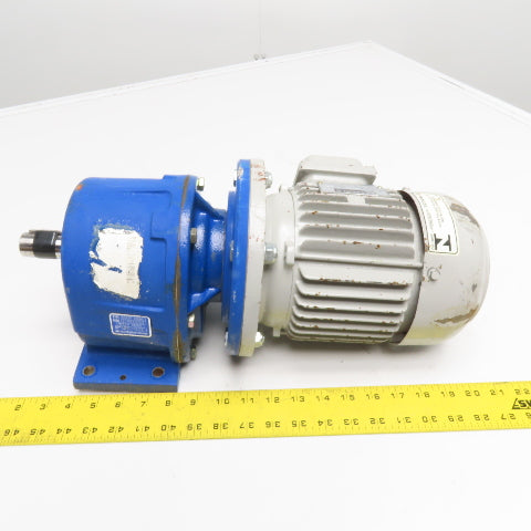 Bonfiglioli AS25P 080B5 1CV Gear Motor 220V/380V 3Ph 1730RPM 5.02 Ratio Inline