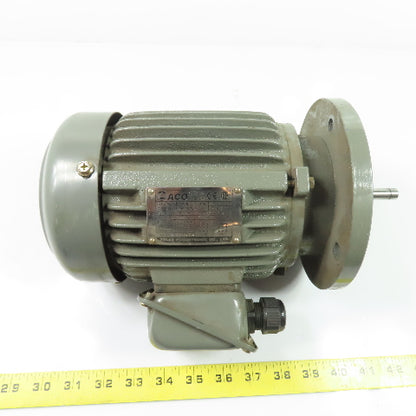 Adlee Powertronic AEVF 1/4HP Electric Motor 220/380V 2850/3450RPM 3Ph 63 Frame