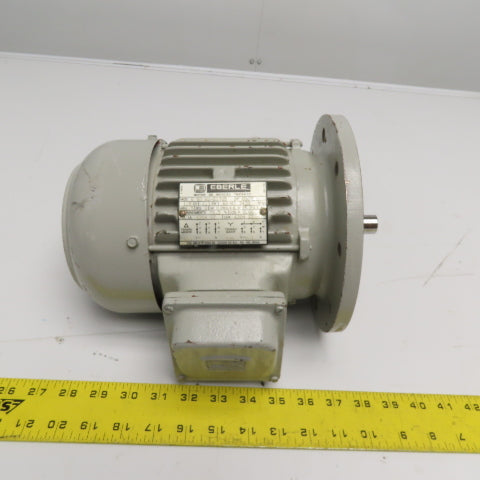 Eberle B 80 A2-E1705 1.5CV 1.1kW Electric Motor 230V/400V 3Ph 3430RPM