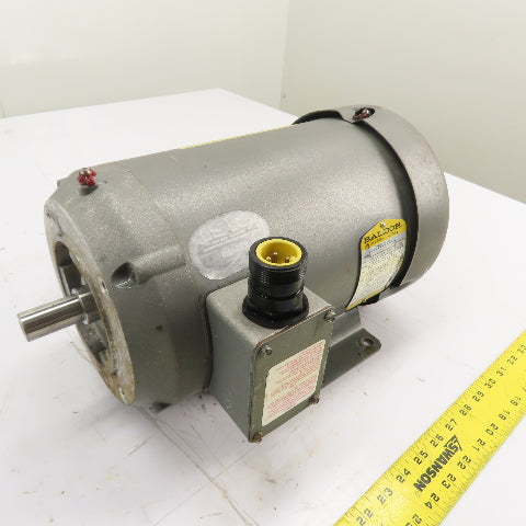 Baldor 36H313W413G1 5HP AC Electric Motor 208-230/460V 3Ph 1725RPM 184TZ Frame