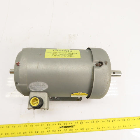 Baldor 36H313W413G1 5HP AC Electric Motor 208-230/460V 3Ph 1725RPM 184TZ Frame