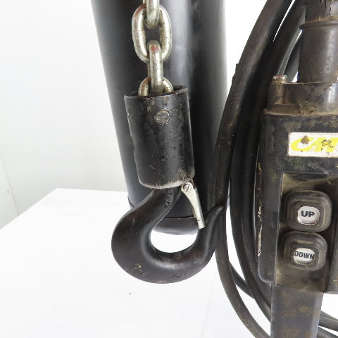 CM Lodestar Model L 1Ton 2000LB Electric Chain Hoist 20'Lift 16FPM 230/460 3Ph