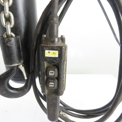 CM Lodestar Model L 1Ton 2000LB Electric Chain Hoist 20'Lift 16FPM 230/460 3Ph