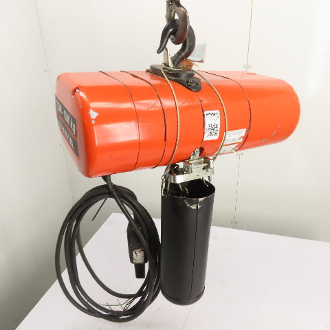 CM Lodestar Model L 1Ton 2000LB Electric Chain Hoist 20'Lift 16FPM 230/460 3Ph