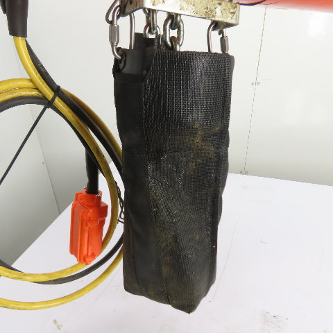 CM Lodestar Model L 1Ton 2000LB Electric Chain Hoist 15'Lift 16FPM 230/460 3Ph
