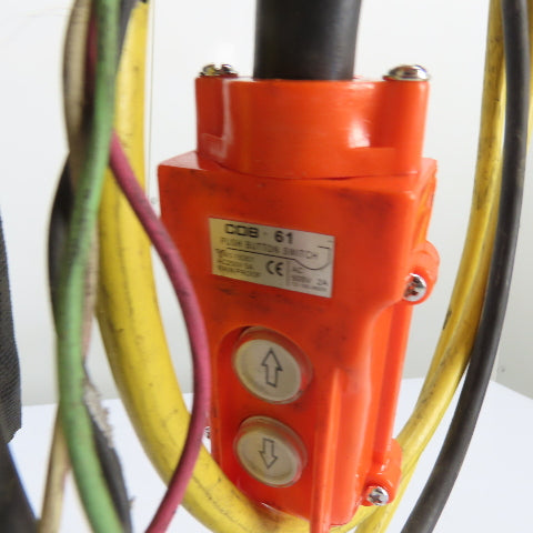CM Lodestar Model L 1Ton 2000LB Electric Chain Hoist 15'Lift 16FPM 230/460 3Ph