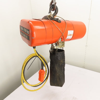 CM Lodestar Model L 1Ton 2000LB Electric Chain Hoist 15'Lift 16FPM 230/460 3Ph