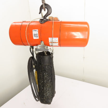CM Lodestar Model L 1Ton 2000LB Electric Chain Hoist 20'Lift 16FPM 230/460 3Ph