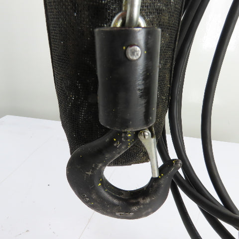 CM Lodestar Model L 1Ton 2000LB Electric Chain Hoist 20'Lift 16FPM 230/460 3Ph