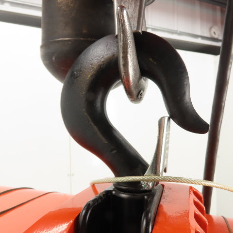 CM Lodestar Model RRS 2Ton 4000LB Electric Chain Hoist 20'Lift 16FPM 230/460 3Ph
