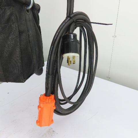 CM Lodestar Model RRS 2Ton 4000LB Electric Chain Hoist 20'Lift 16FPM 230/460 3Ph