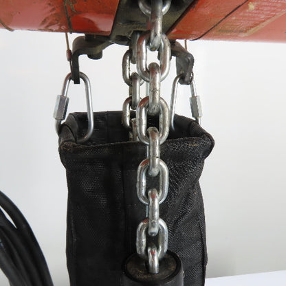 CM Lodestar Model RRS 2Ton 4000LB Electric Chain Hoist 20'Lift 16FPM 230/460 3Ph